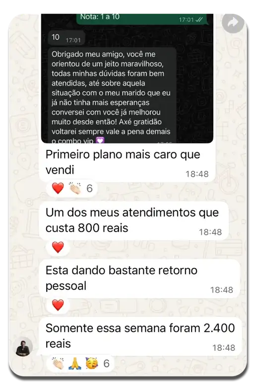 Depoimento de aluna